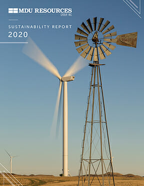 Image of Sustainability Report cover