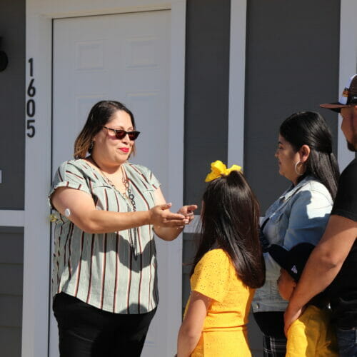 Home sweet home: Knife River — Texas Division supports Habitat for Humanity, presents keys to homeowners