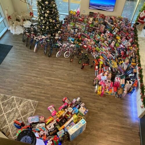 Bombard Electric employees raise almost $4,000 for Las Vegas-area toy drive