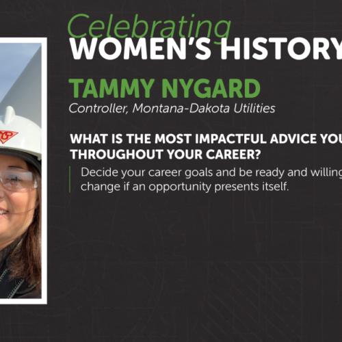 Women's History Month highlight: numbers and family experience attract Nygard to the energy industry