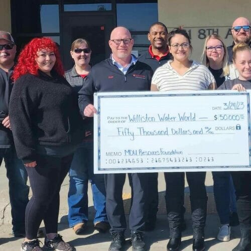 MDU Resources Foundation commits $50,000 to outdoor pool in Williston, North Dakota