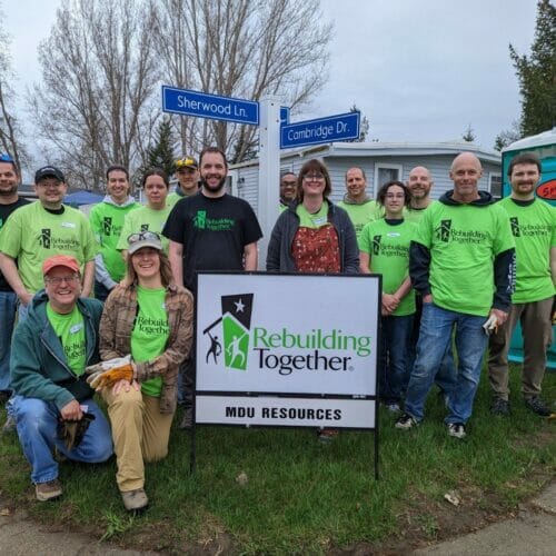 Bismarck-Mandan employees repair two homes during Rebuilding Together event