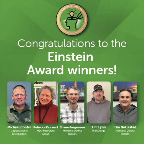 Employees recognized with Einstein Award for exceptional process improvement ideas