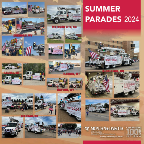 MDU Resources Participates in 4th of July Parades