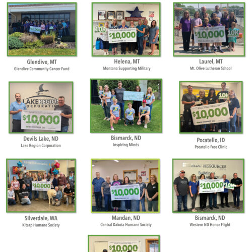 100 Year, 100 Grand Program Impacts 10 Charities in MDU Resources Communities